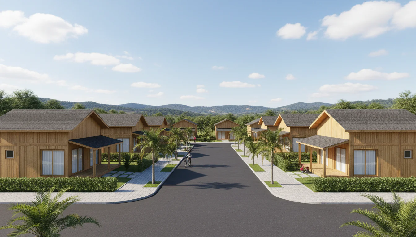 Casas de Madeira Pré-Fabricadas em Conceição – PB