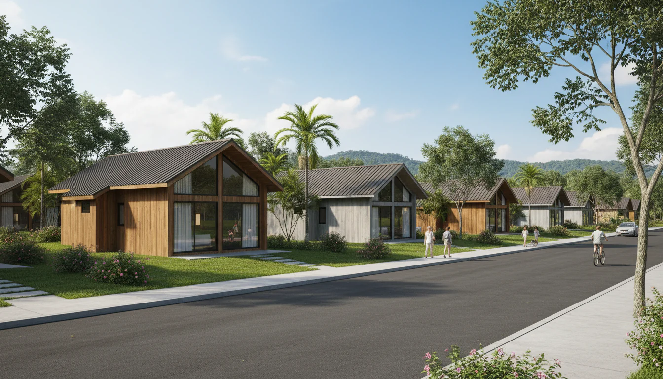 Casas de Madeira Pré-Fabricadas em Conde – PB