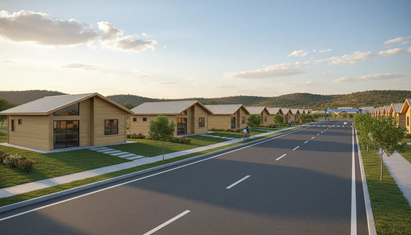 Casas de Madeira Pré-Fabricadas em Coremas – PB