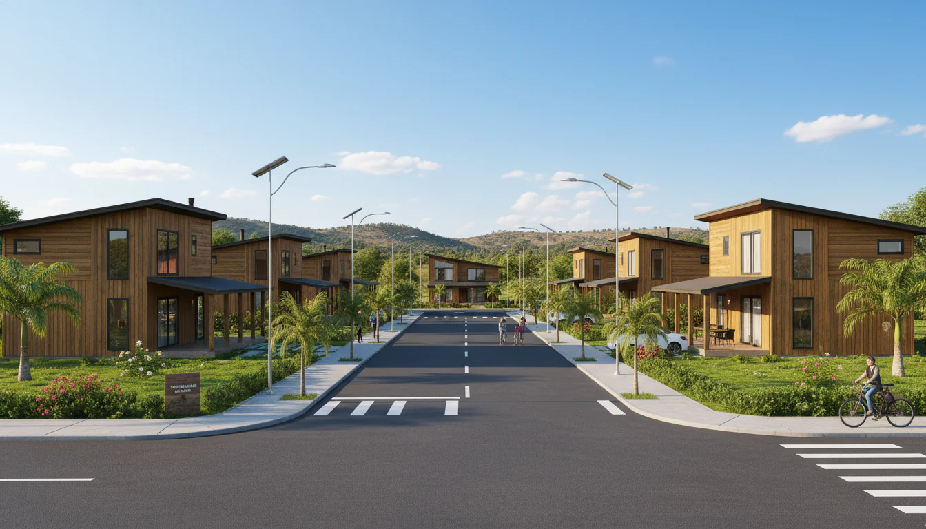 Casas de Madeira Pré-Fabricadas em Cubati – PB