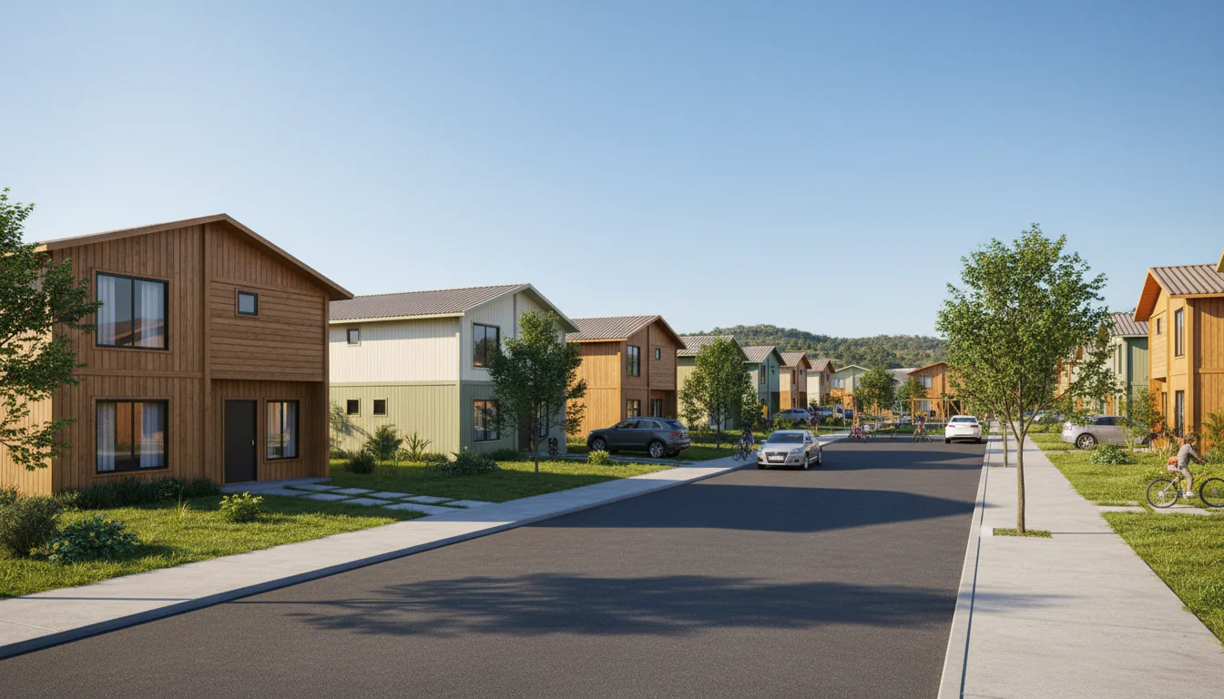 Casas de Madeira Pré-Fabricadas em Curral Velho – PB