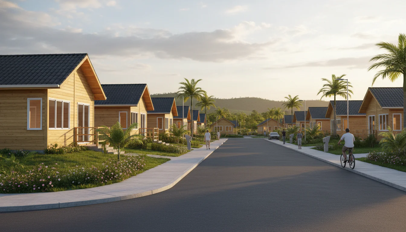 Casas de Madeira Pré-Fabricadas em Desterro – PB