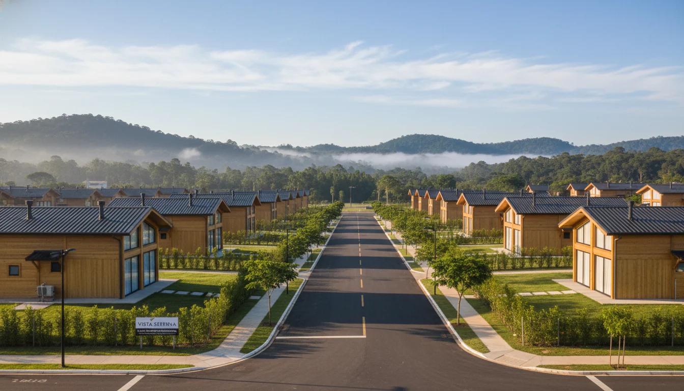Casas de Madeira Pré-Fabricadas em Vista Serrana – PB
