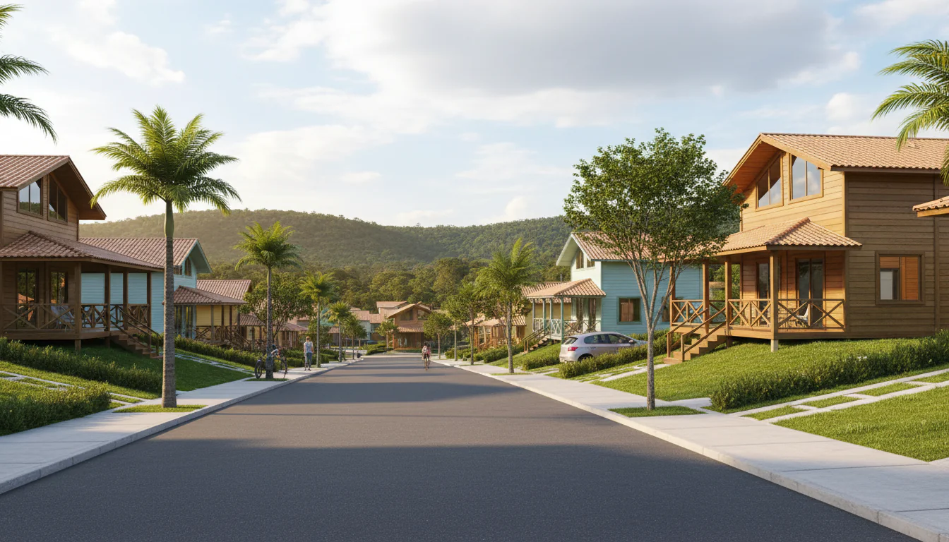 Casas de Madeira Pré-Fabricadas em Dona Inês – PB