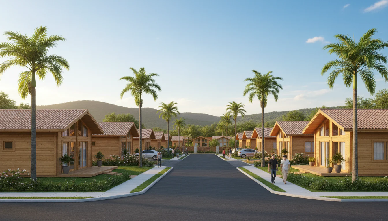 Casas de Madeira Pré-Fabricadas em Duas Estradas – PB