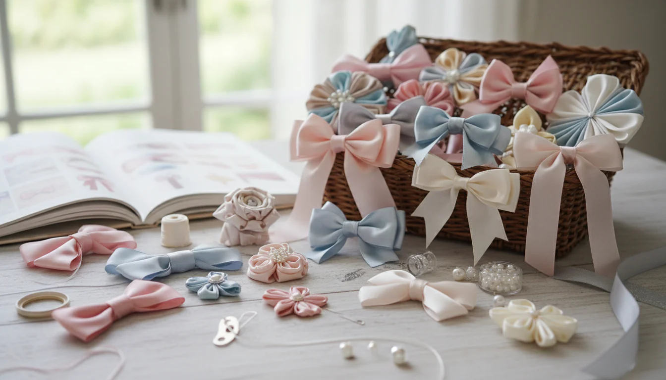 Laços de cetim: tutoriais e ideias para enfeite