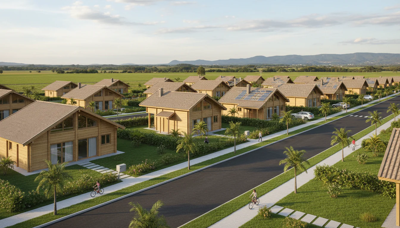 Casas de Madeira Pré-Fabricadas em Guarabira – PB
