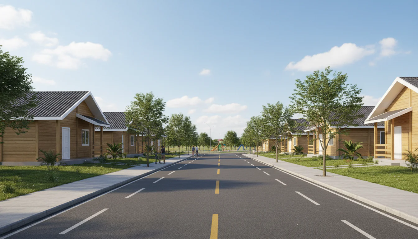 Casas de Madeira Pré-Fabricadas em Gurinhém – PB