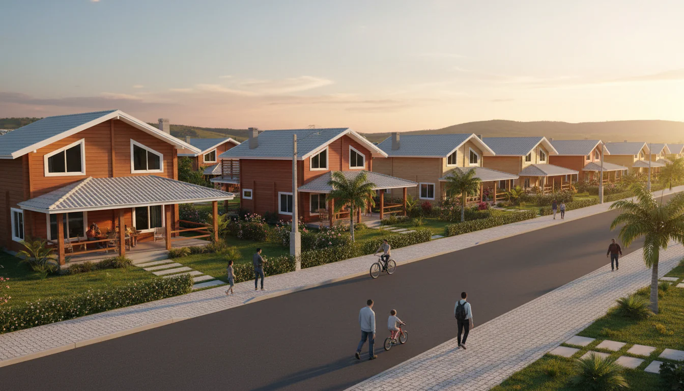 Casas de Madeira Pré-Fabricadas em Imaculada – PB