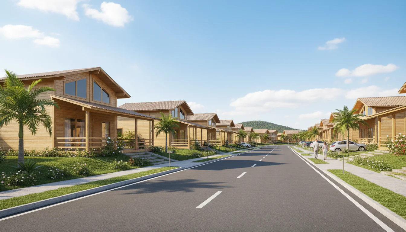 Casas de Madeira Pré-Fabricadas em Itapororoca – PB