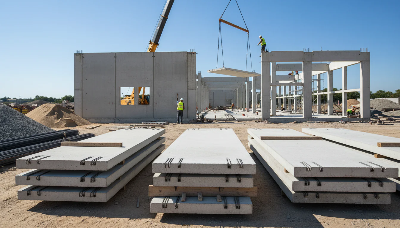 Laje pré-moldada: tipos e vantagens para construção