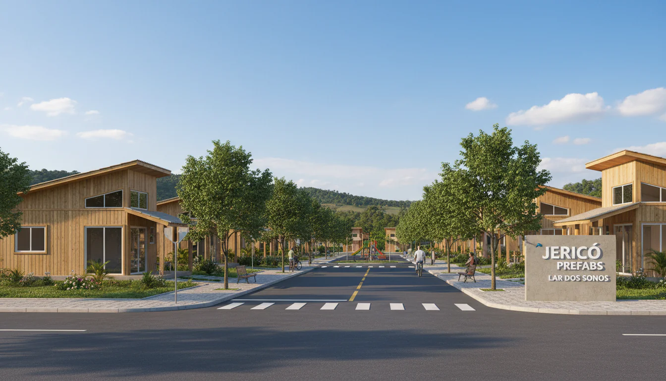 Casas de Madeira Pré-Fabricadas em Jericó – PB