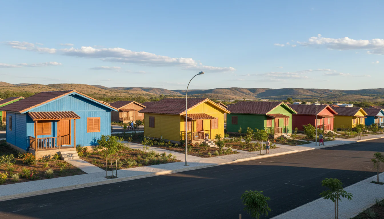 Casas de Madeira Pré-Fabricadas em Junco do Seridó – PB
