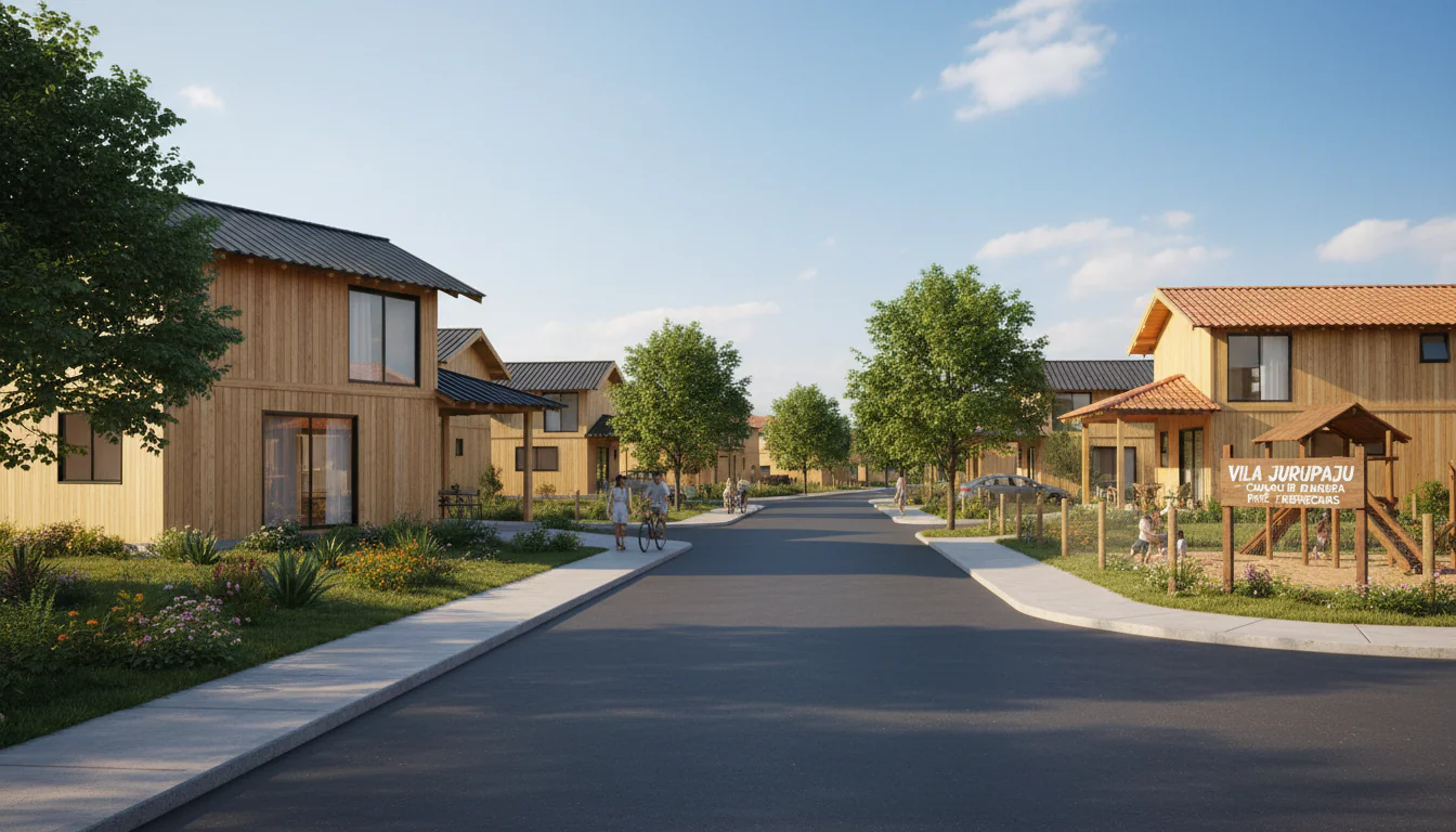 Casas de Madeira Pré-Fabricadas em Juru – PB