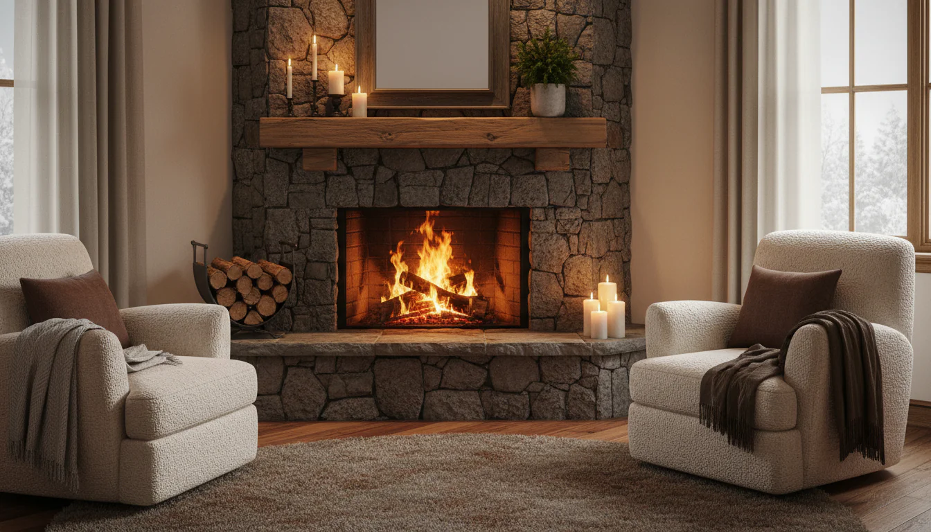 Lareira de canto: modelos charmosos para aquecer