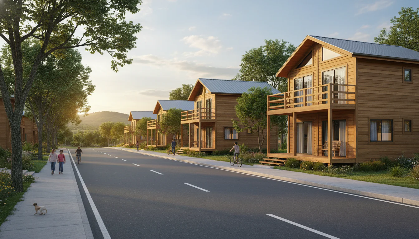 Casas de Madeira Pré-Fabricadas em Livramento – PB