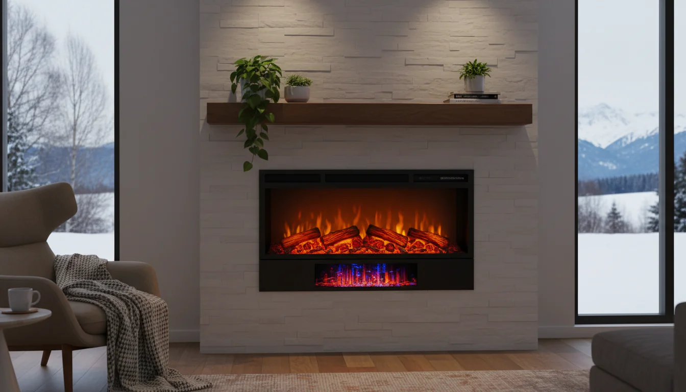 Lareira elétrica: como funciona