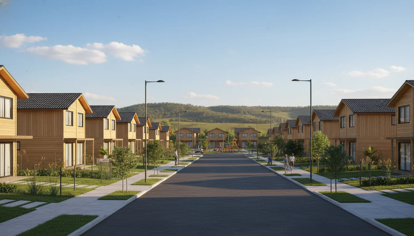 Casas de Madeira Pré-Fabricadas em Mãe dʼÁgua – PB