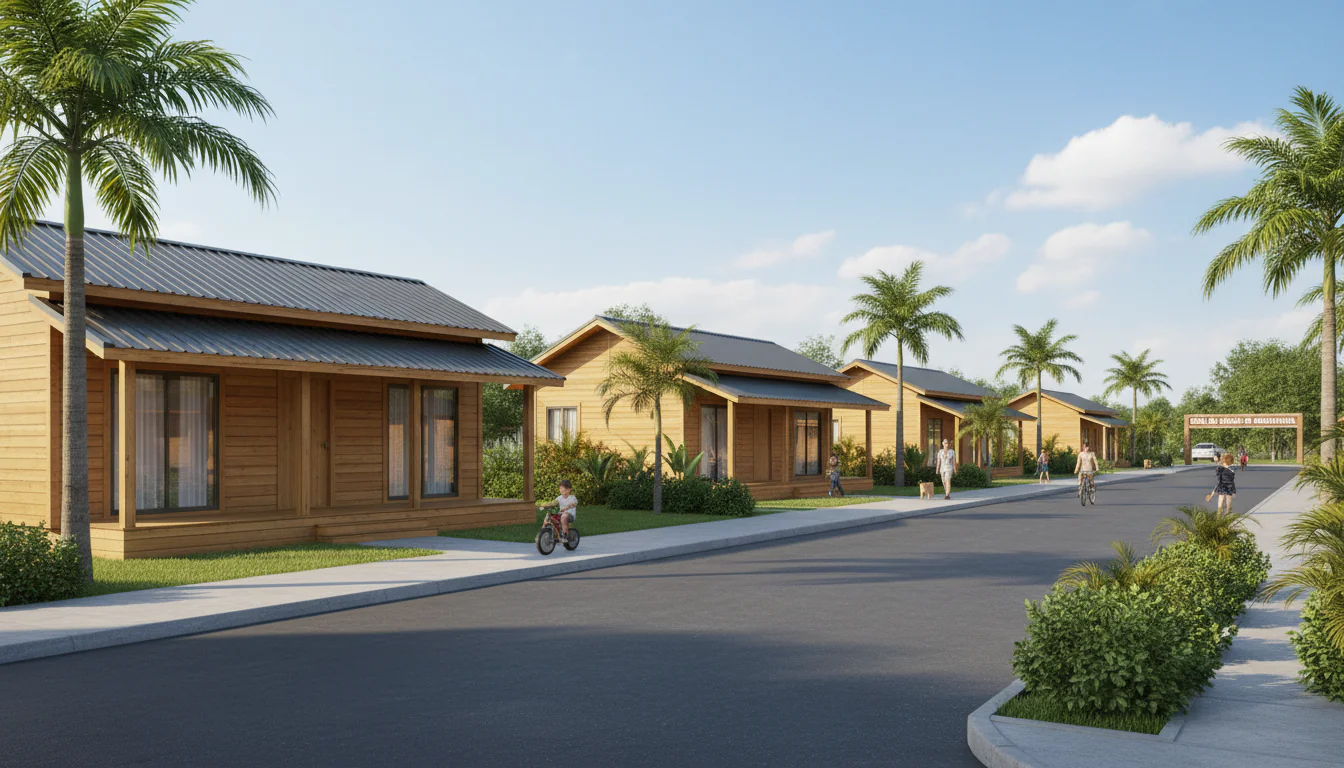 Casas de Madeira Pré-Fabricadas em Malta – PB