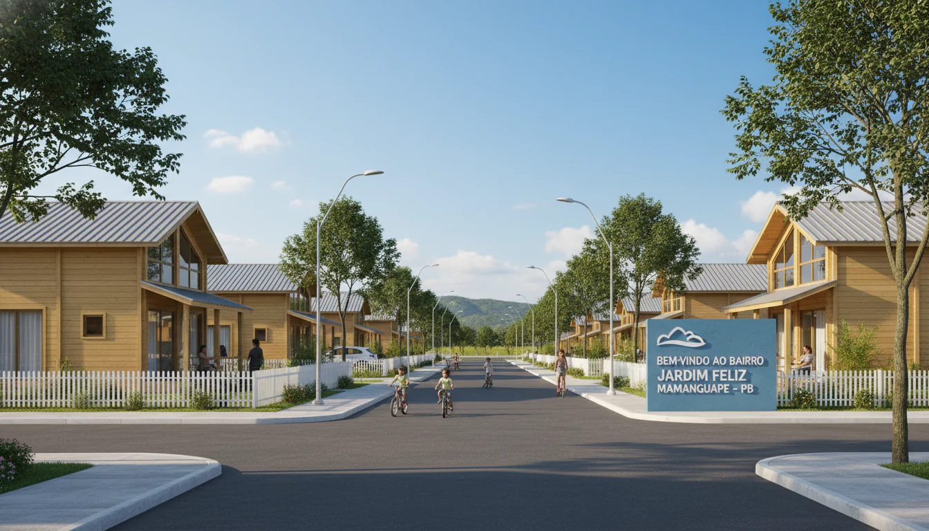 Casas de Madeira Pré-Fabricadas em Mamanguape – PB