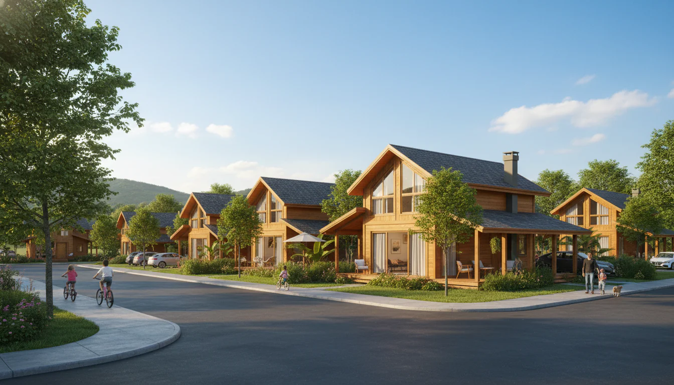 Casas de Madeira Pré-Fabricadas em Mari – PB