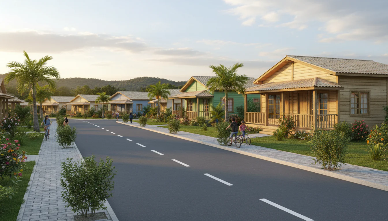 Casas de Madeira Pré-Fabricadas em Mataraca – PB