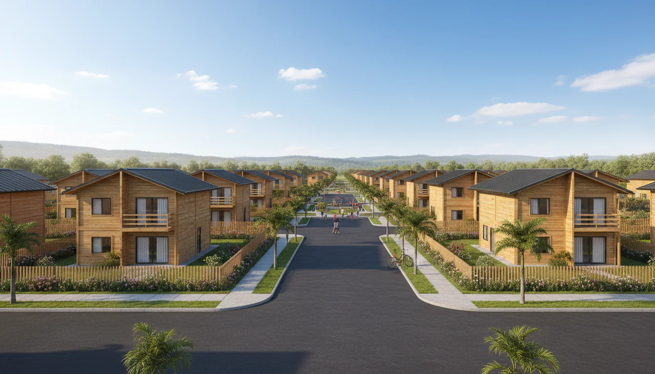 Casas de Madeira Pré-Fabricadas em Nazarezinho – PB