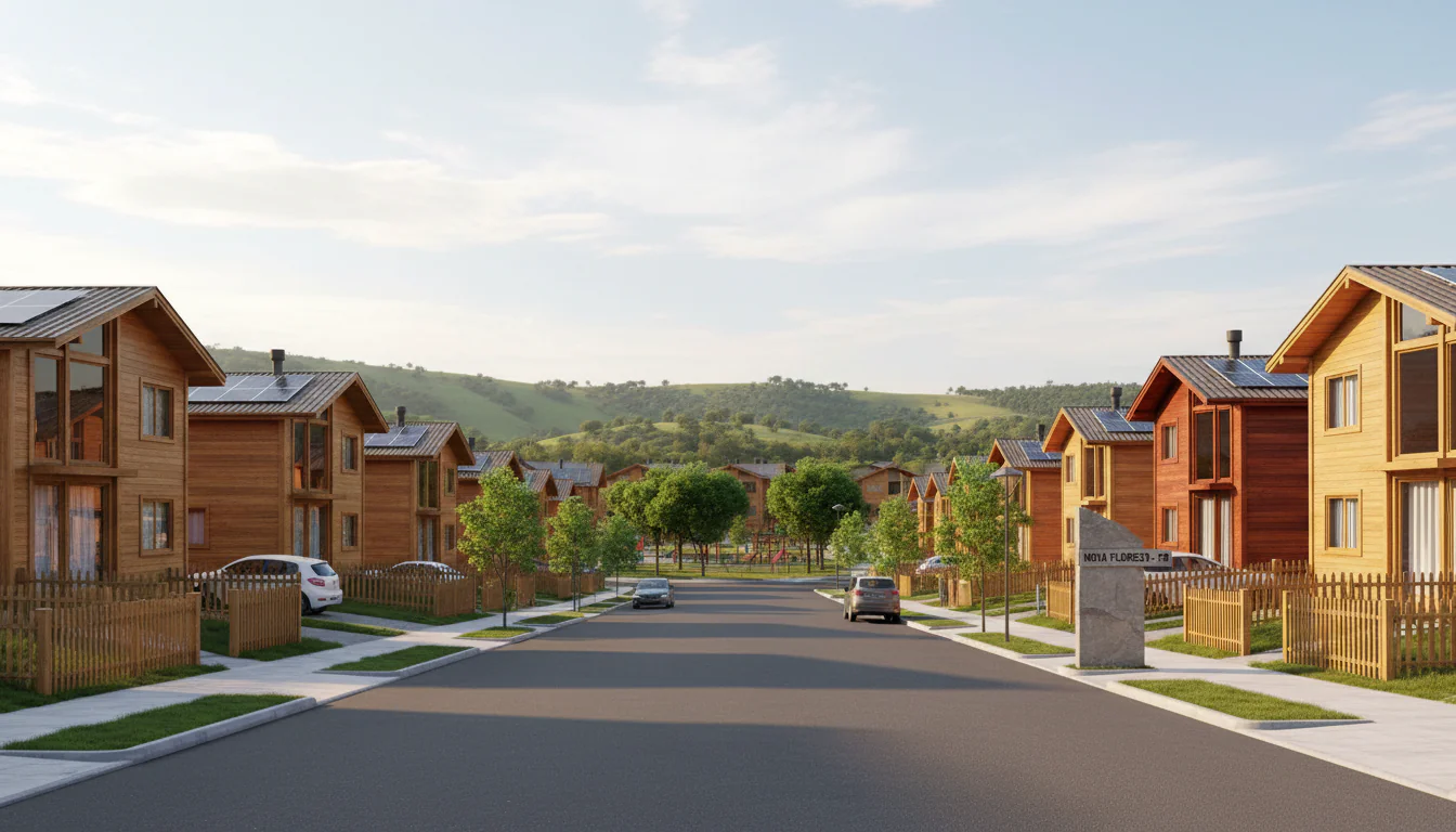 Casas de Madeira Pré-Fabricadas em Nova Floresta – PB