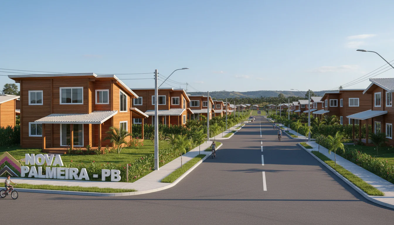 Casas de Madeira Pré-Fabricadas em Nova Palmeira – PB