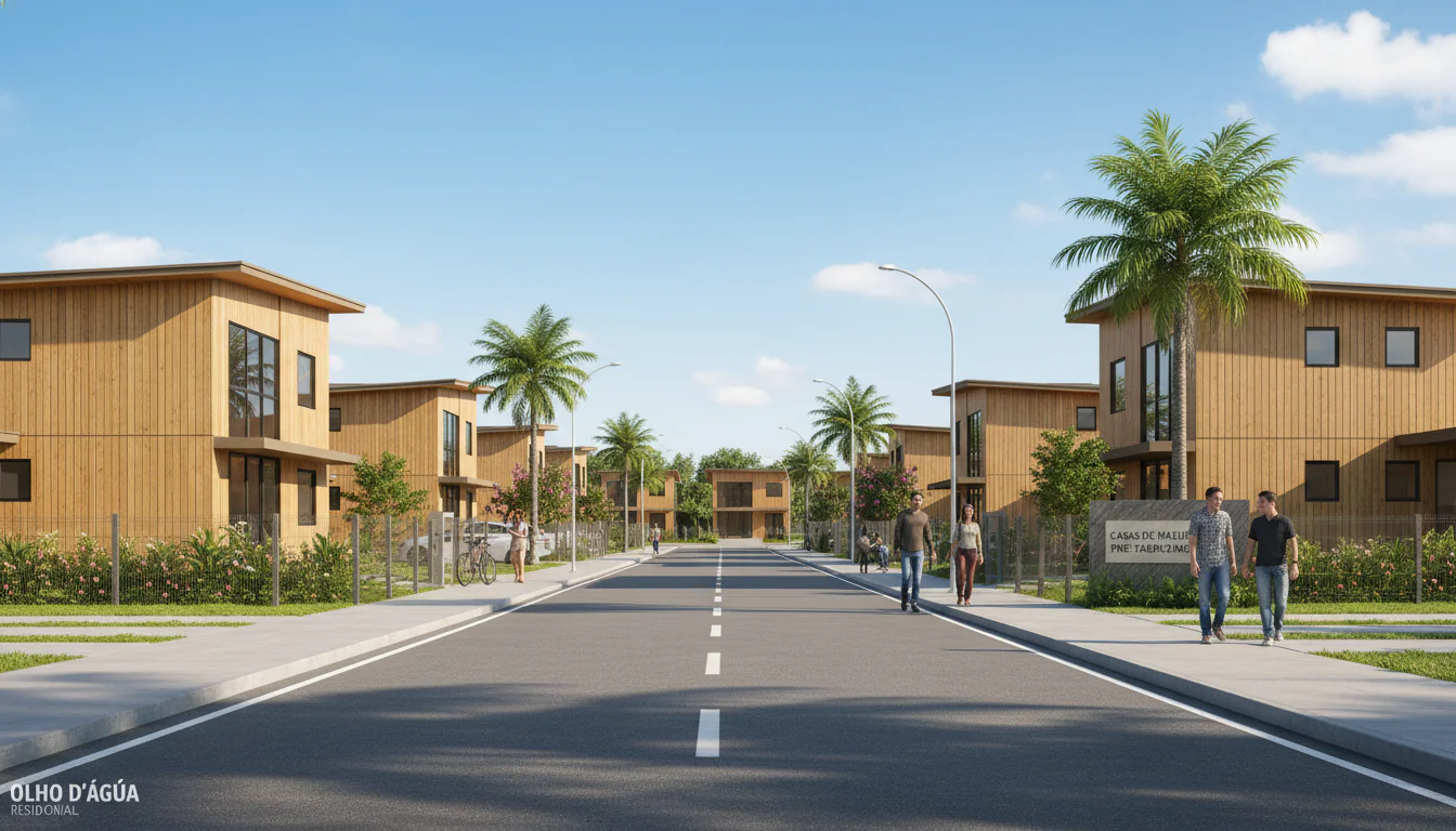 Casas de Madeira Pré-Fabricadas em Olho dʼÁgua – PB