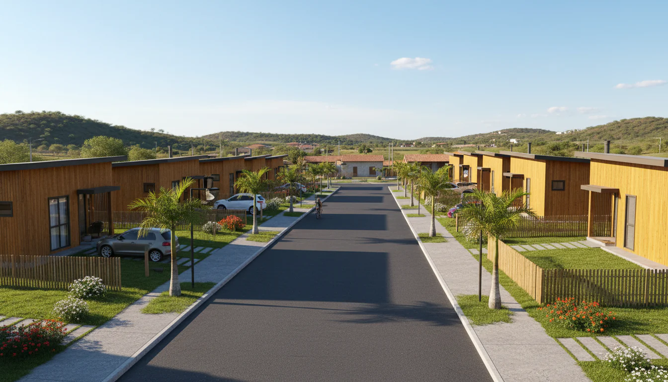 Casas de Madeira Pré-Fabricadas em Ouro Velho – PB