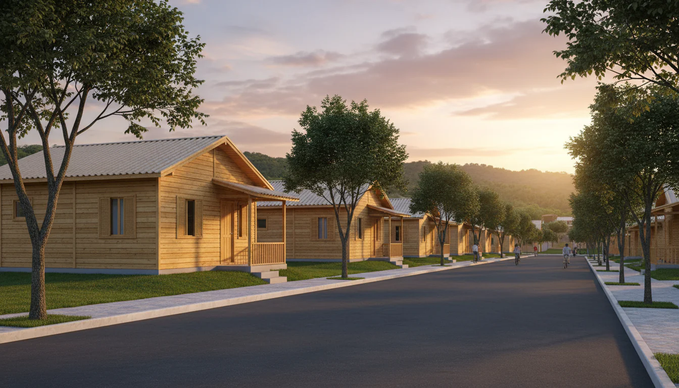 Casas de Madeira Pré-Fabricadas em Patos – PB