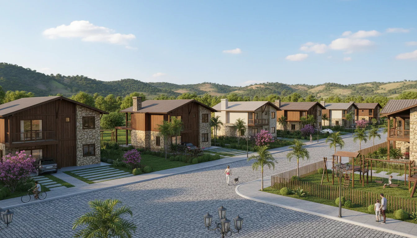 Casas de Madeira Pré-Fabricadas em Pedra Lavrada – PB