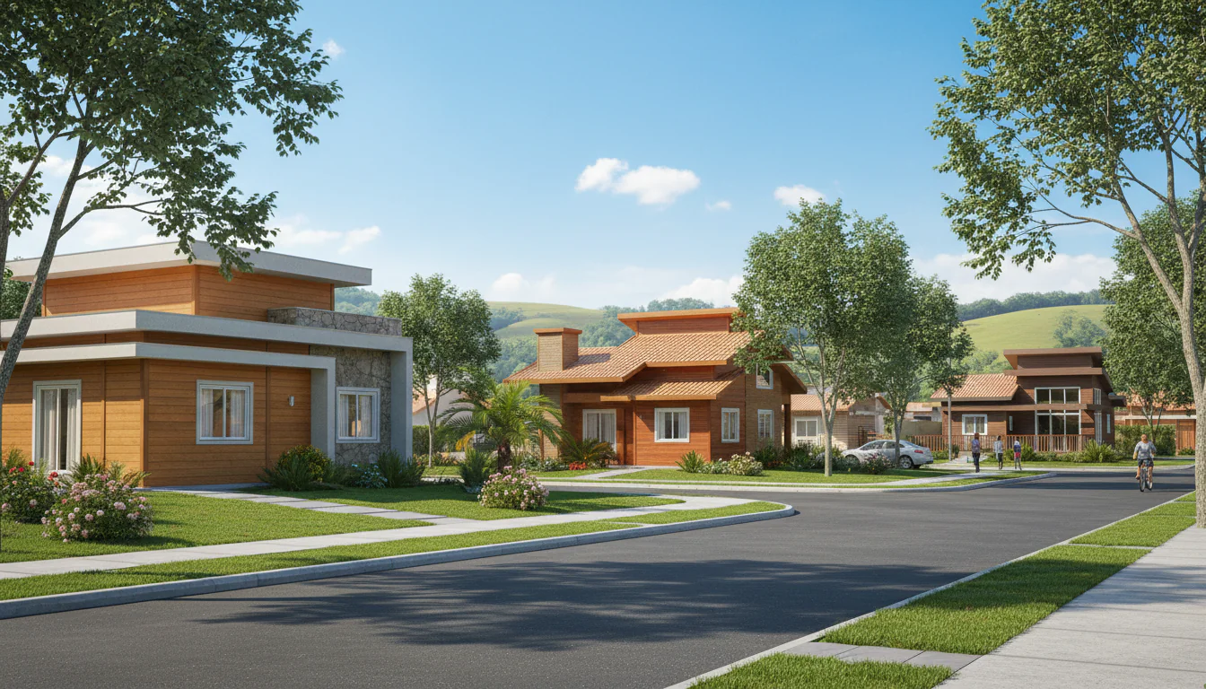 Casas de Madeira Pré-Fabricadas em Pilar – PB