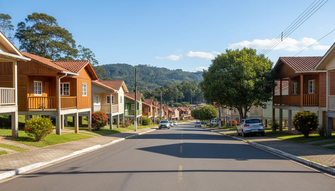 Casas de Madeira Pré-Fabricadas em Pilões – PB