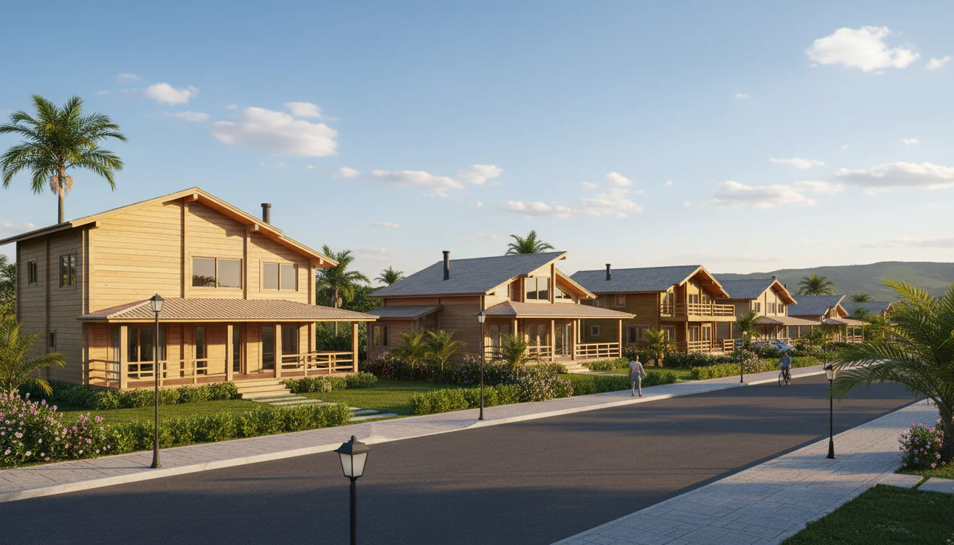 Casas de Madeira Pré-Fabricadas em Pocinhos – PB