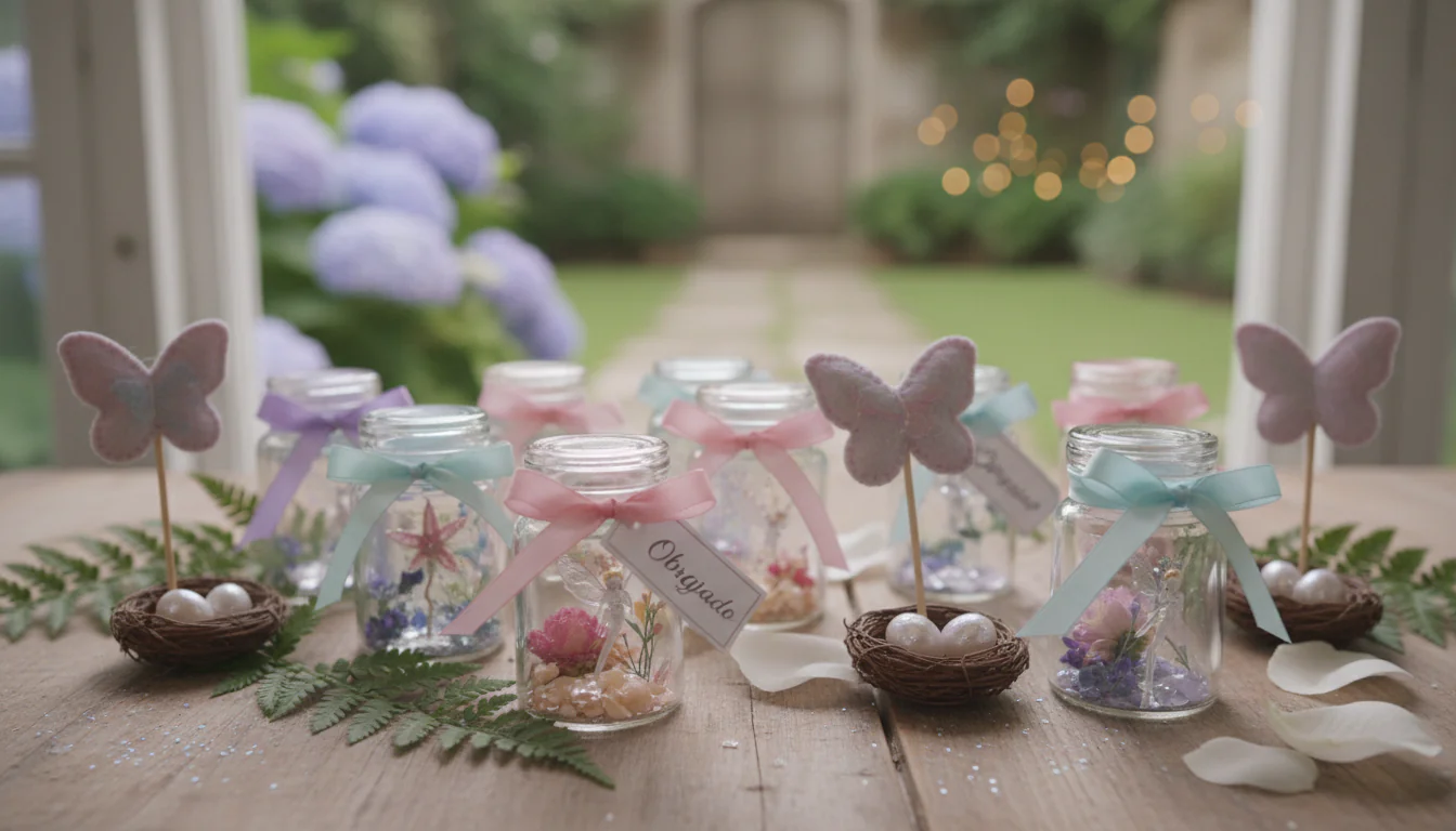 Lembrancinha jardim encantado: ideias delicadas Lembrancinha jardim encantado: ideias delicadas