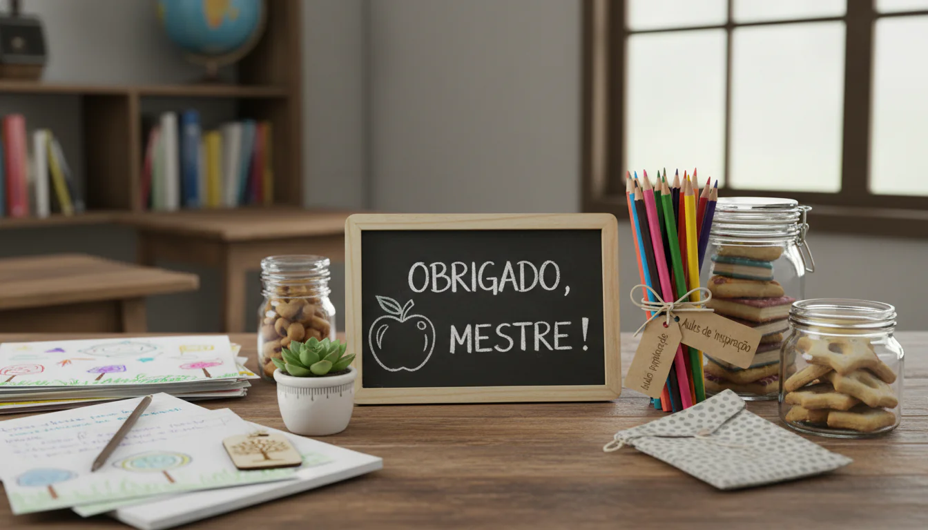 Lembrancinha para professores: ideias criativas