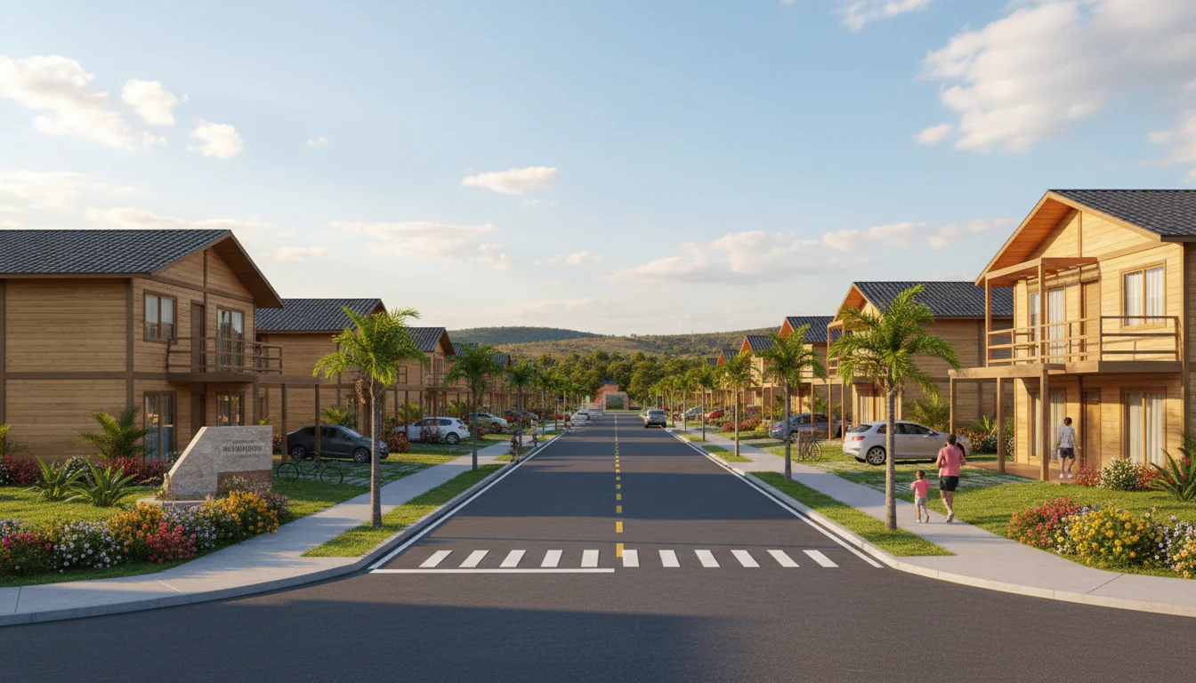 Casas de Madeira Pré-Fabricadas em São João do Tigre – PB