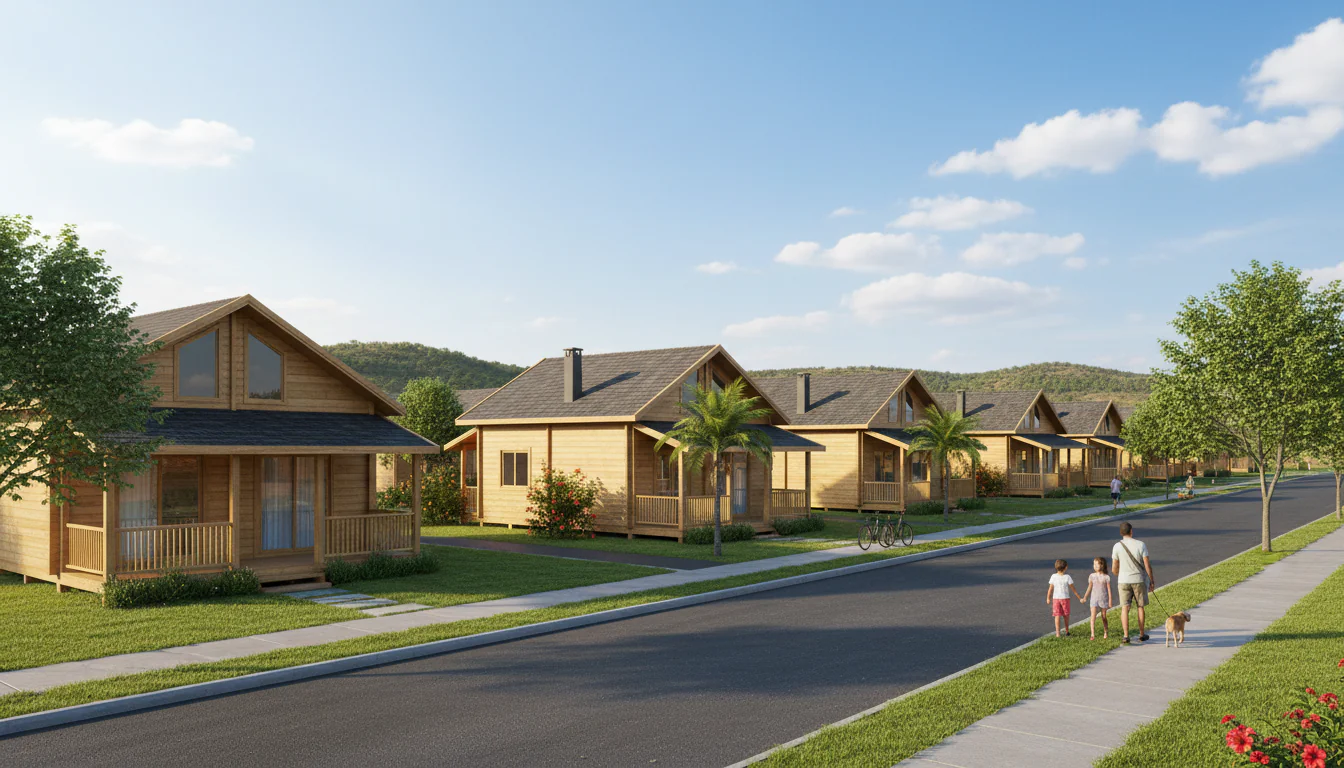 Casas de Madeira Pré-Fabricadas em São José de Espinharas – PB