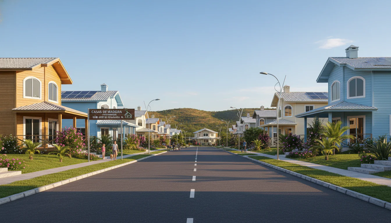 Casas de Madeira Pré-Fabricadas em São José de Piranhas – PB