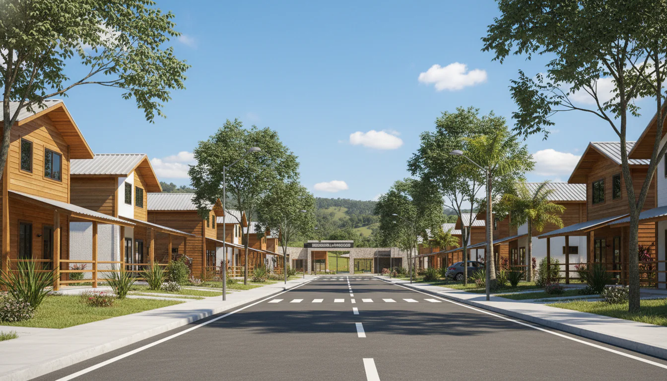 Casas de Madeira Pré-Fabricadas em São José do Bonfim – PB