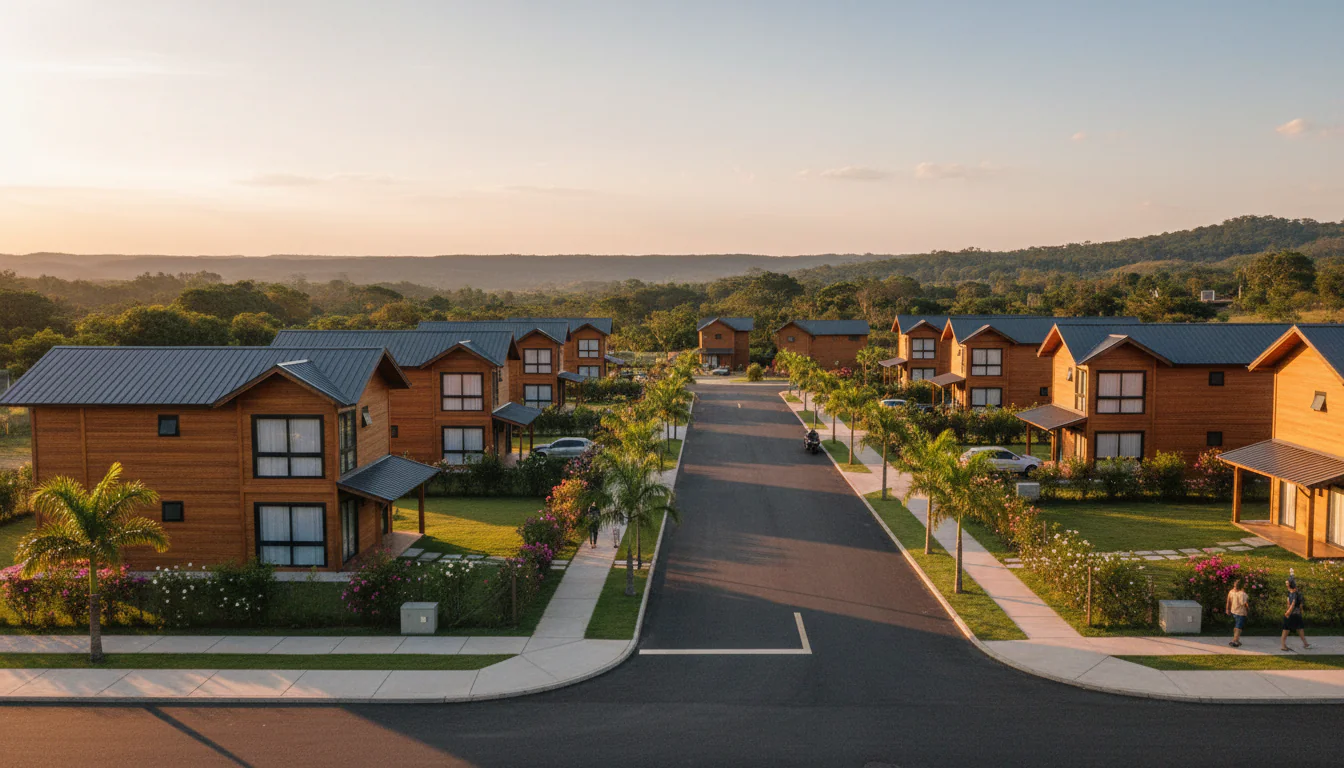 Casas de Madeira Pré-Fabricadas em Sapé – PB