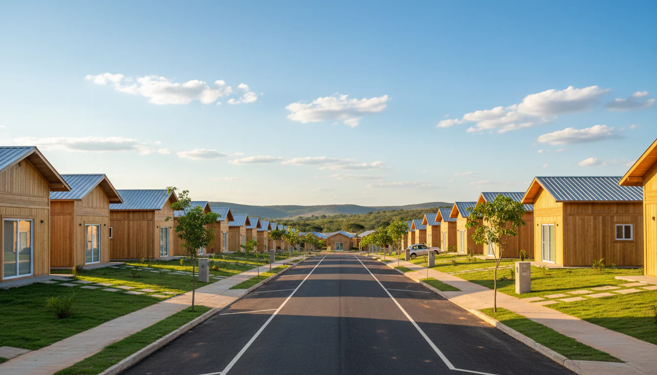 Casas de Madeira Pré-Fabricadas em São Vicente do Seridó – PB