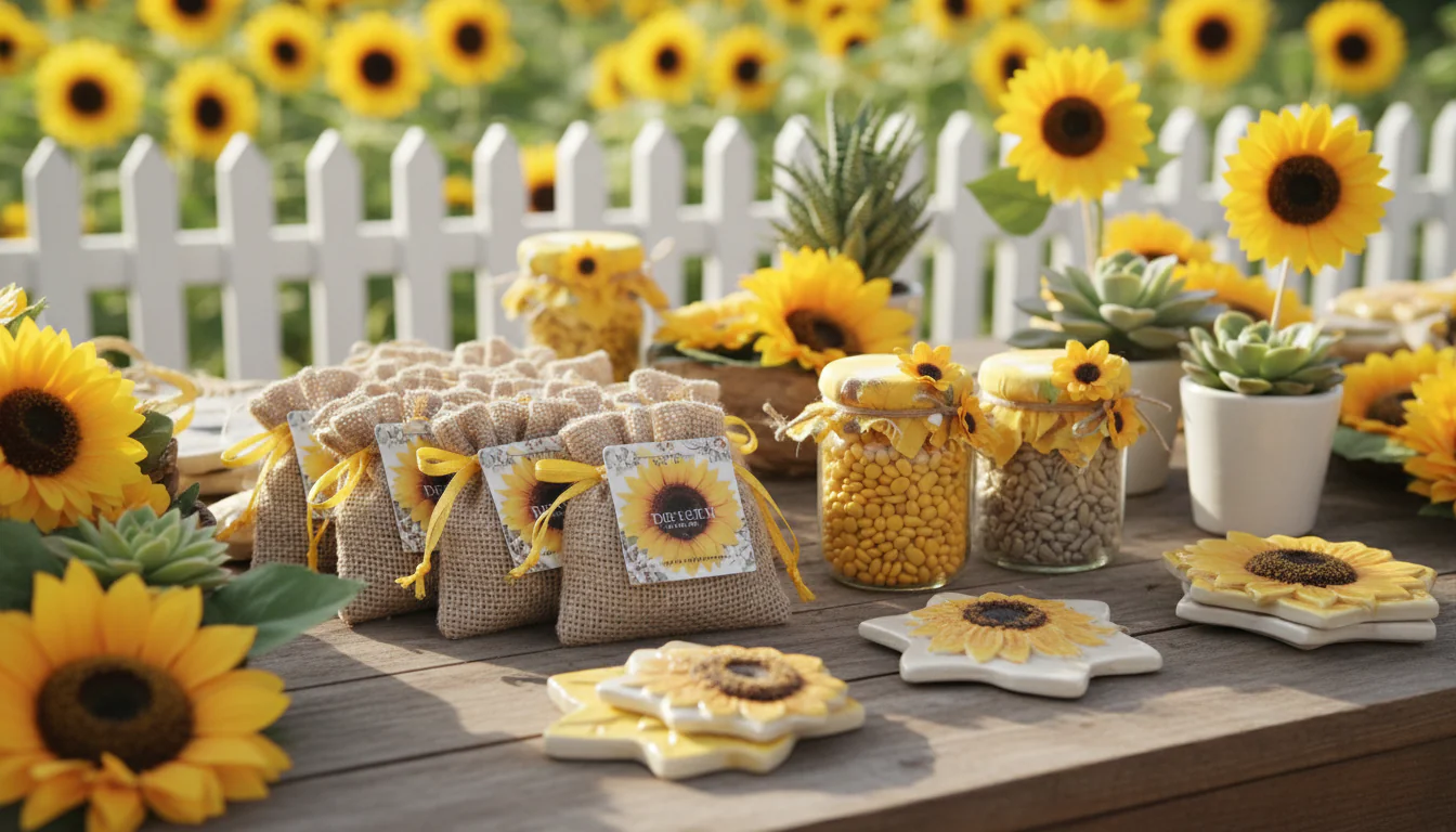 Lembrancinhas de girassol: ideias para florescer