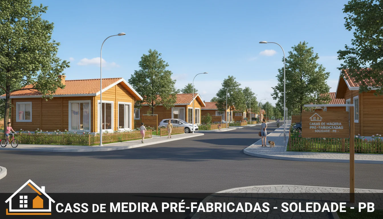 Casas de Madeira Pré-Fabricadas em Soledade – PB Casas de Madeira Pré-Fabricadas em Soledade – PB