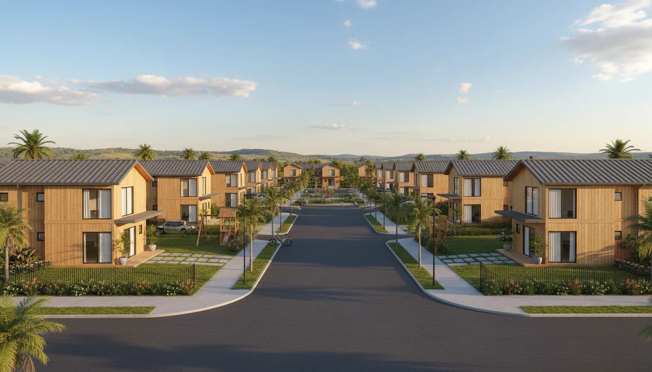 Casas de Madeira Pré-Fabricadas em Taperoá – PB