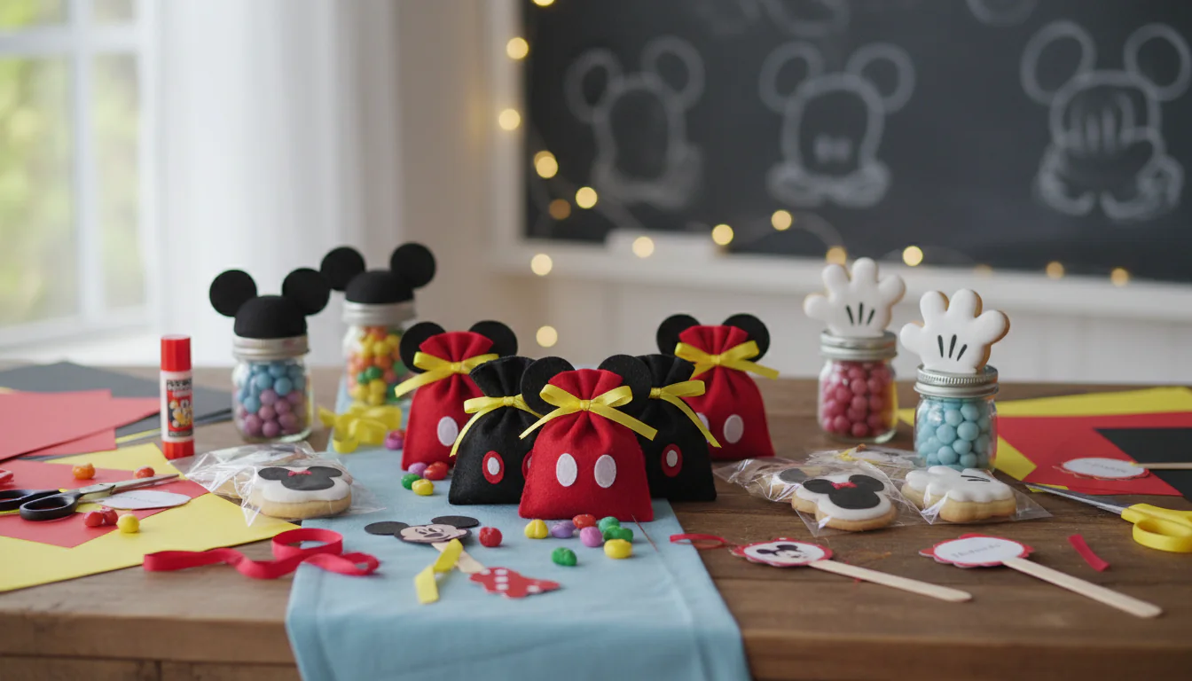 Lembrancinhas do Mickey: ideias e tutoriais Lembrancinhas do Mickey: ideias e tutoriais