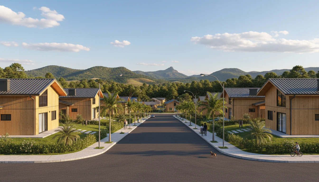 Casas de Madeira Pré-Fabricadas em Triunfo – PB Casas de Madeira Pré-Fabricadas em Triunfo – PB