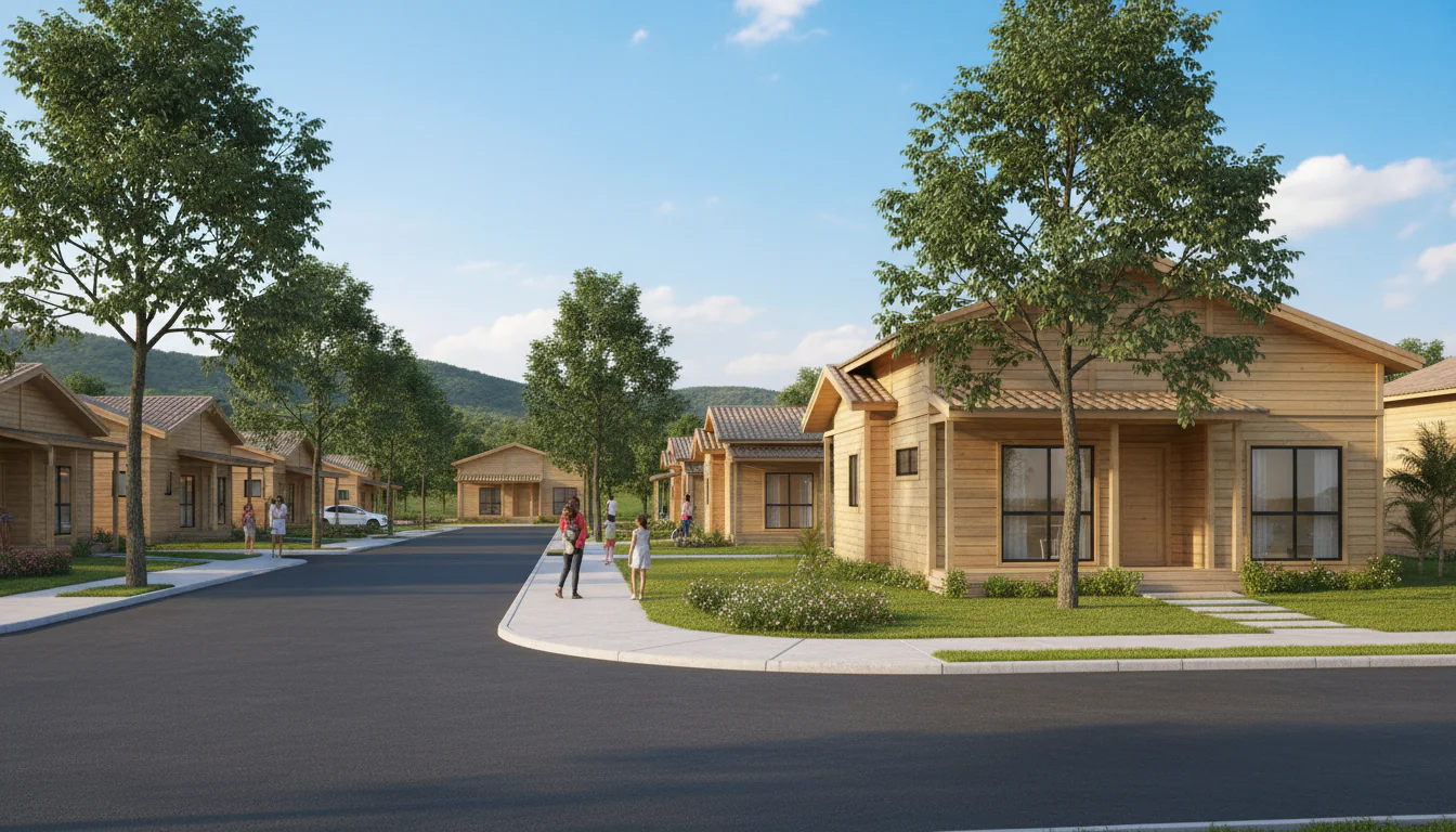 Casas de Madeira Pré-Fabricadas em Uiraúna – PB Casas de Madeira Pré-Fabricadas em Uiraúna – PB